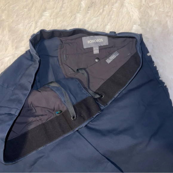 Bonobos Navy Active Business Casual Golf Pant size 34x34 3XDry - Picture 3 of 4